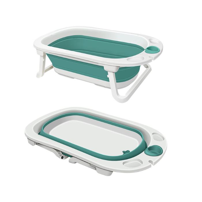 Babyhood Folding Bathtub - Blue