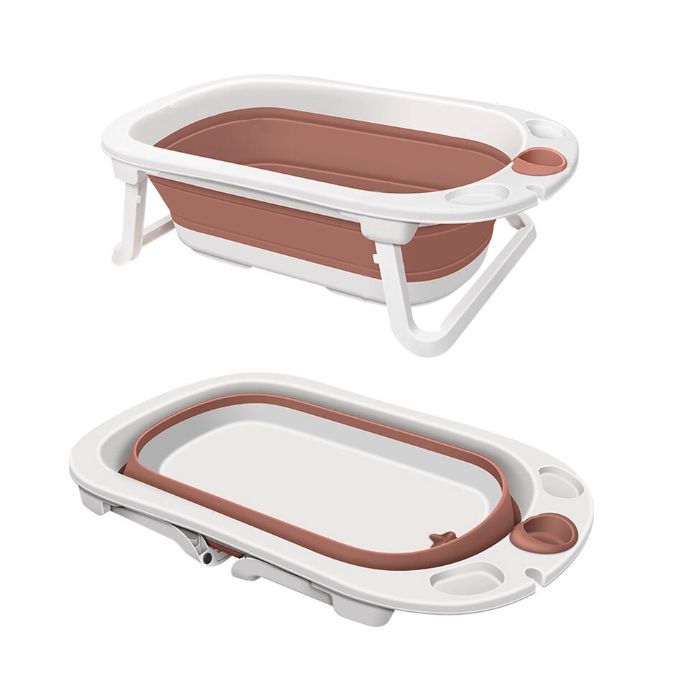 Babyhood Folding Bathtub - Pink