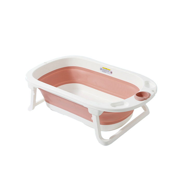 Babyhood Folding Bathtub - Pink