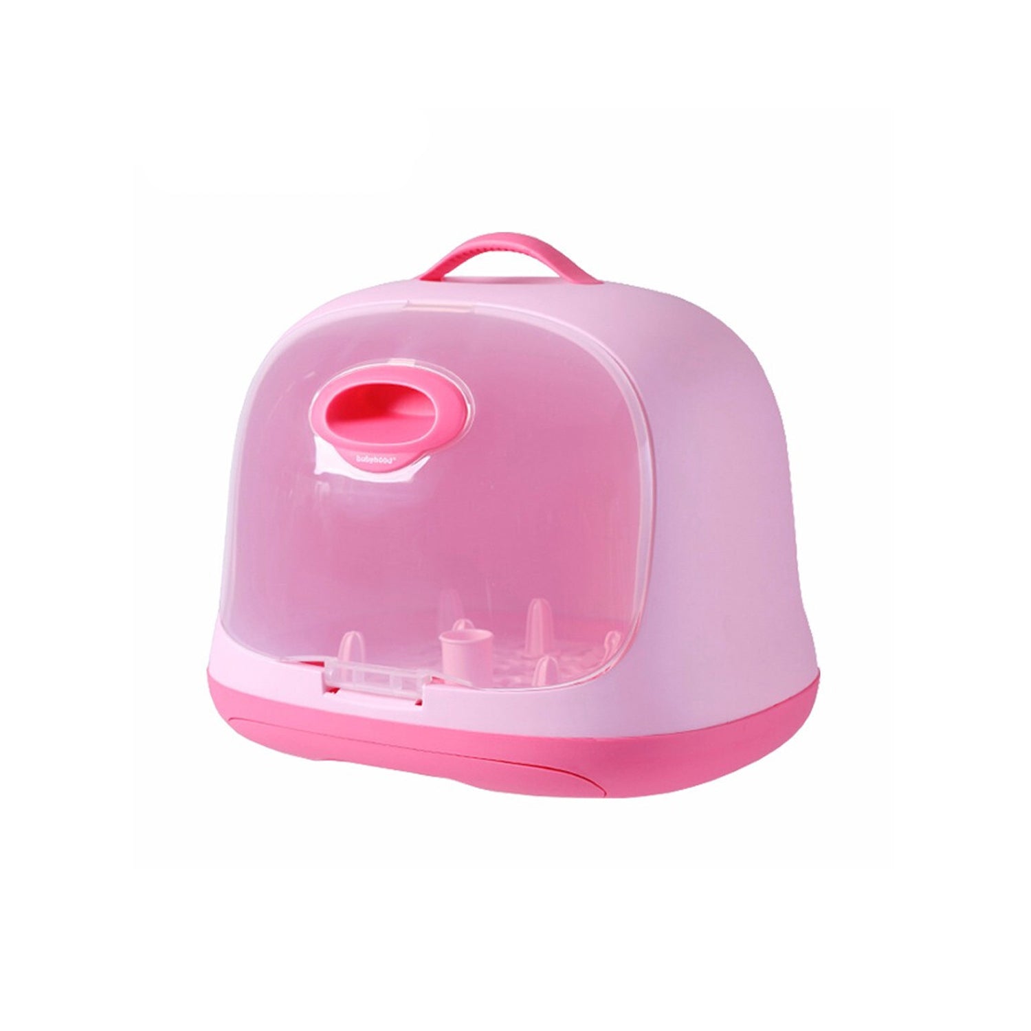 Babyhood Milk Bottle Storage - Pink