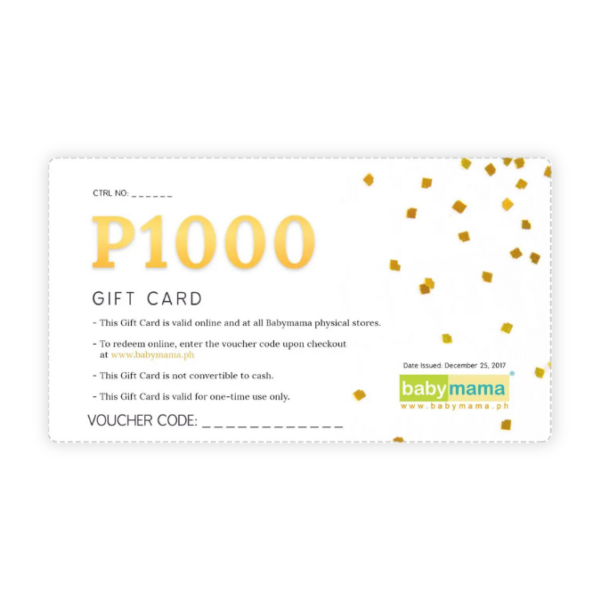 Babymama E-Gift Card P1000