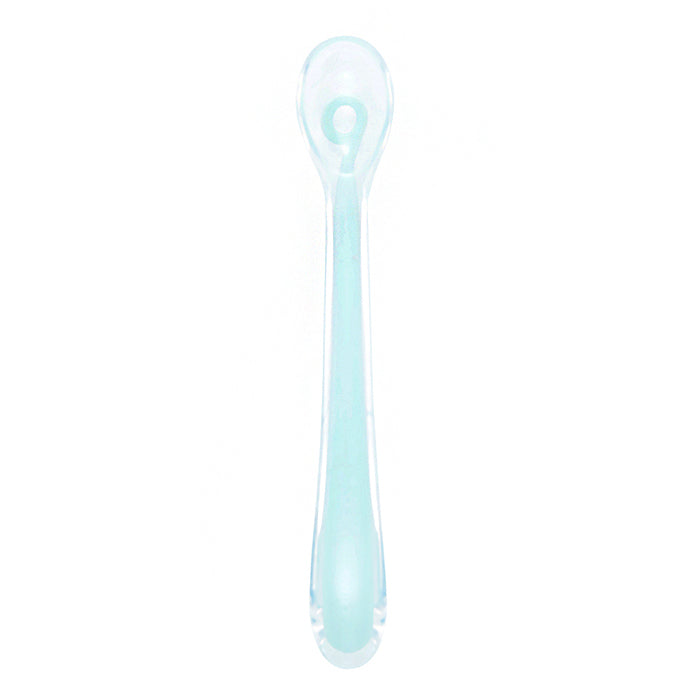 Babymoov 1st age silicone spoon - Azur