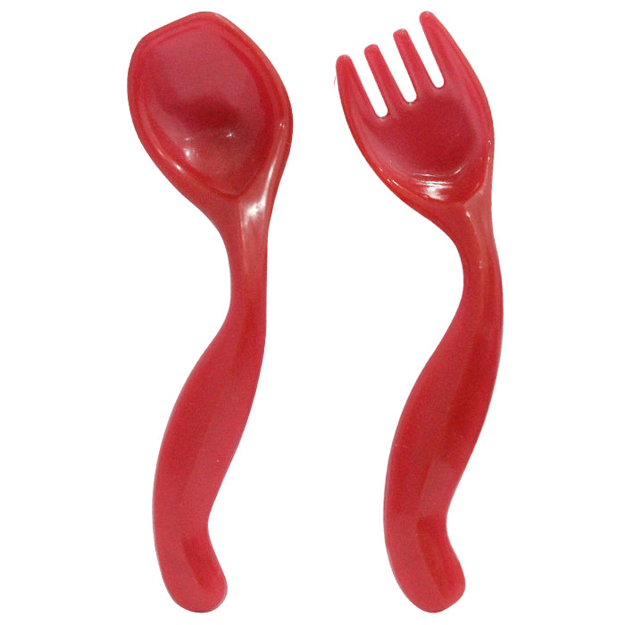 Babyworld Airplane Spoon - Red
