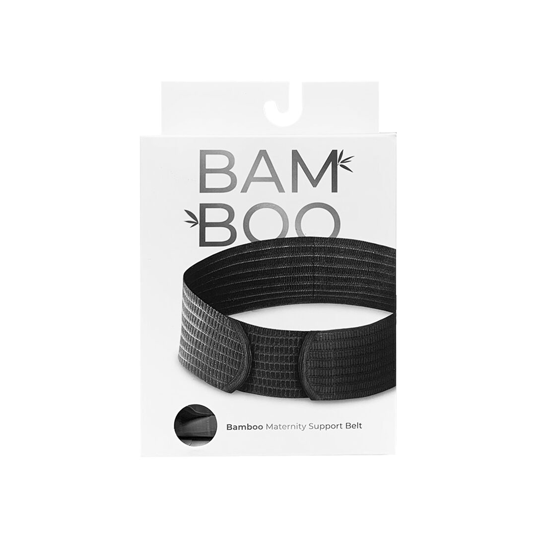 Mooimom Bamboo Maternity Support Belt - Black