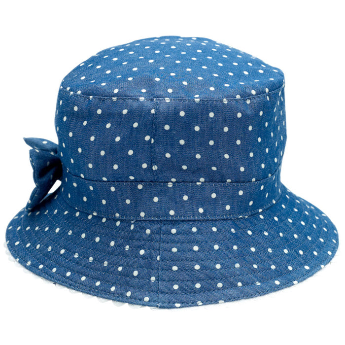 Banz Bucket Sunhat (Medium) - White Dots