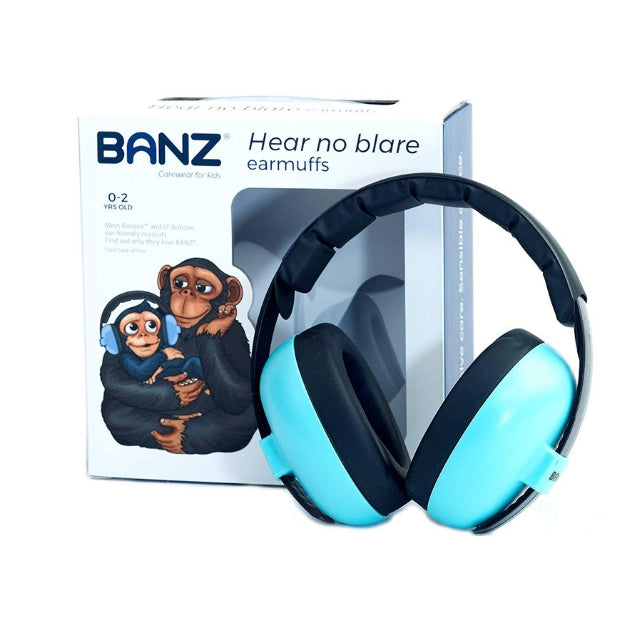 Banz Baby Earmuffs - Baby Blue