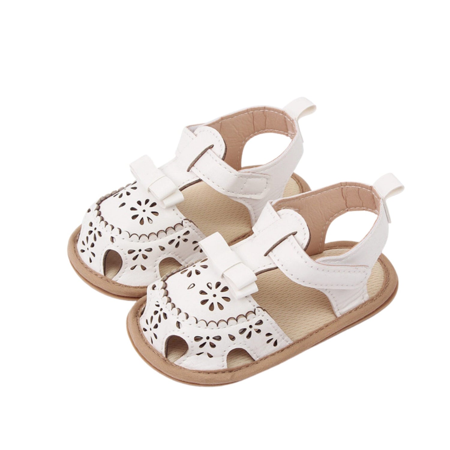 Bao Bei PH Alana Baby Shoes Style 2 - White