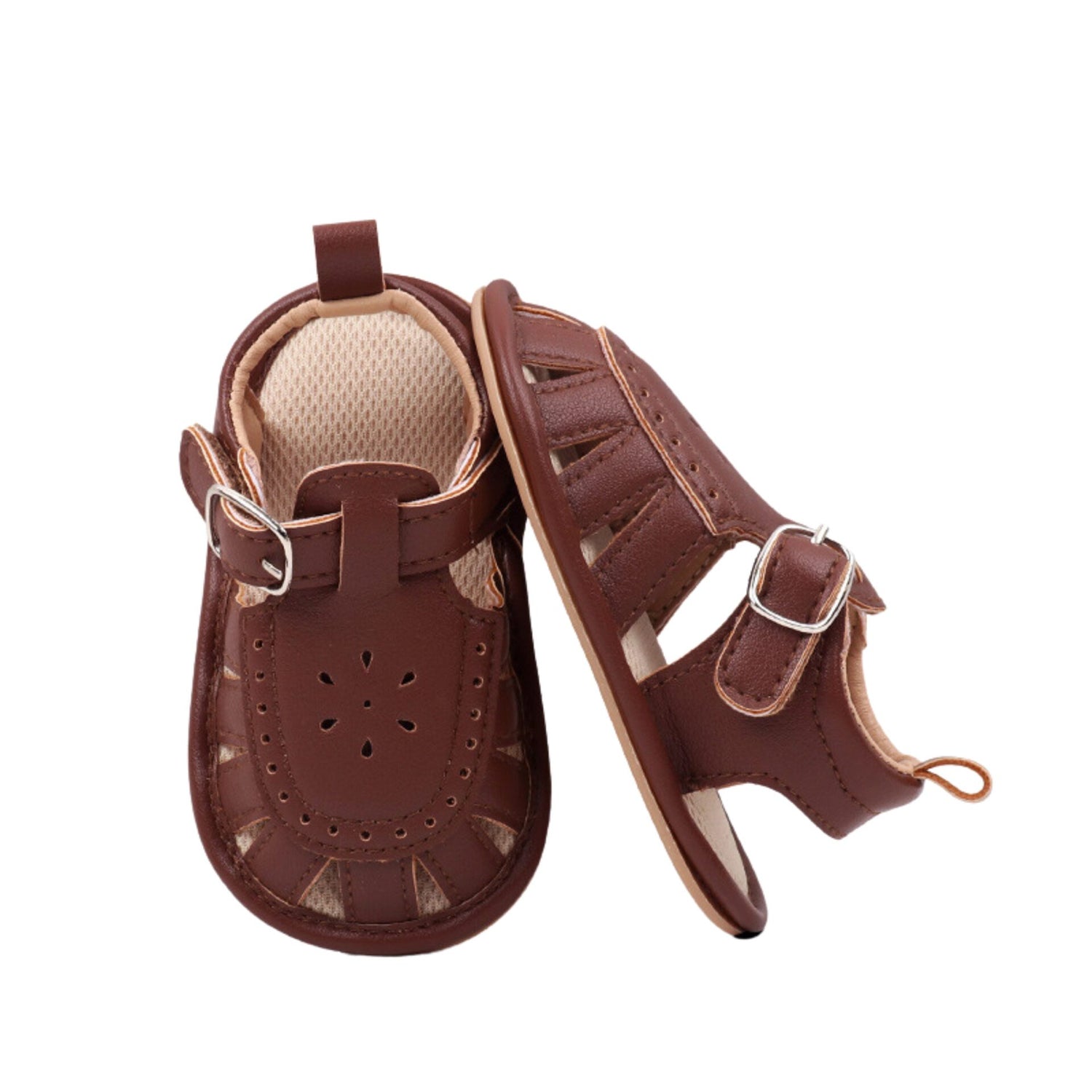 Bao Bei PH Alana Baby Shoes Style 4 - Brown
