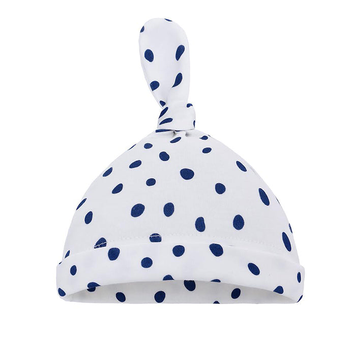 Bao Bei PH Jalen Baby Beanie - Blue Polka
