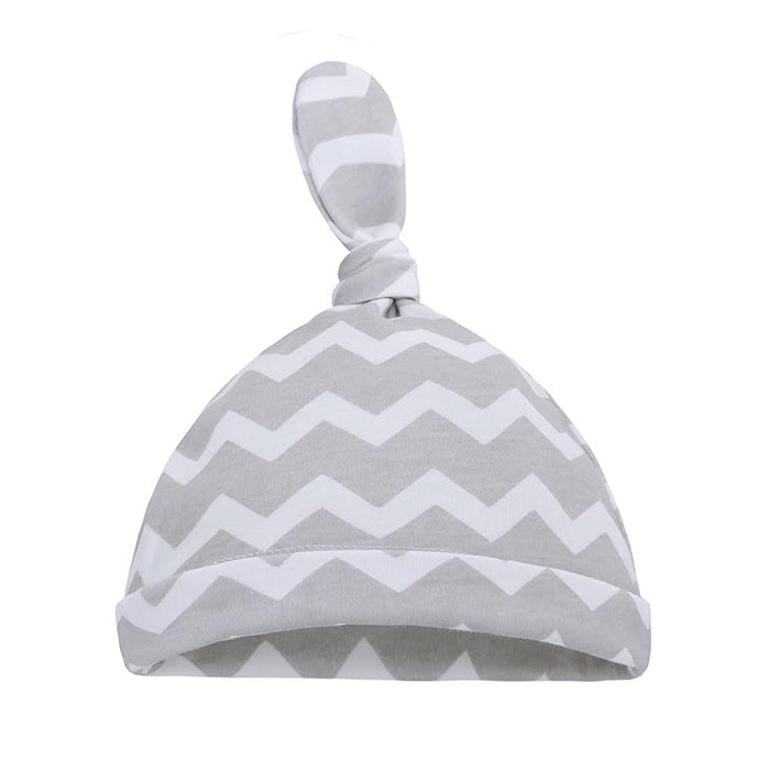 Bao Bei PH Jalen Baby Beanie - Gray Chevron