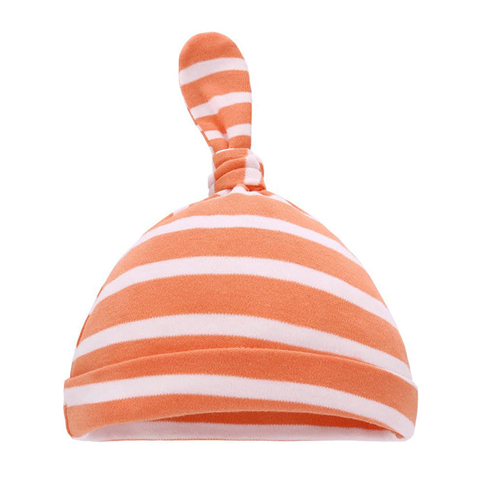 Bao Bei PH Jalen Baby Beanie - Orange Stripes