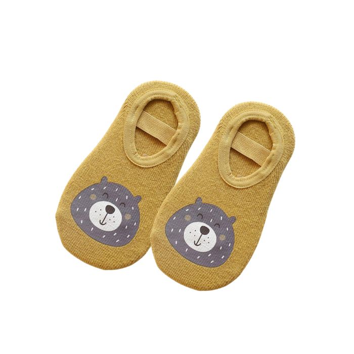 Bao Bei PH Stephen Gartered Baby Socks - Mustard Yellow