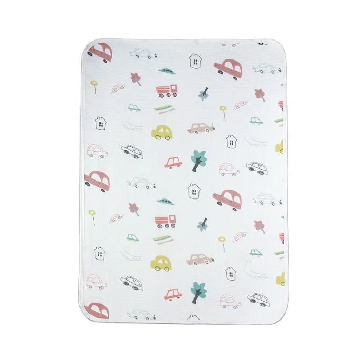 Bao Bei PH Dylan Large Water Absorbent Diaper Changing Bedmat - Cars 'N Trees