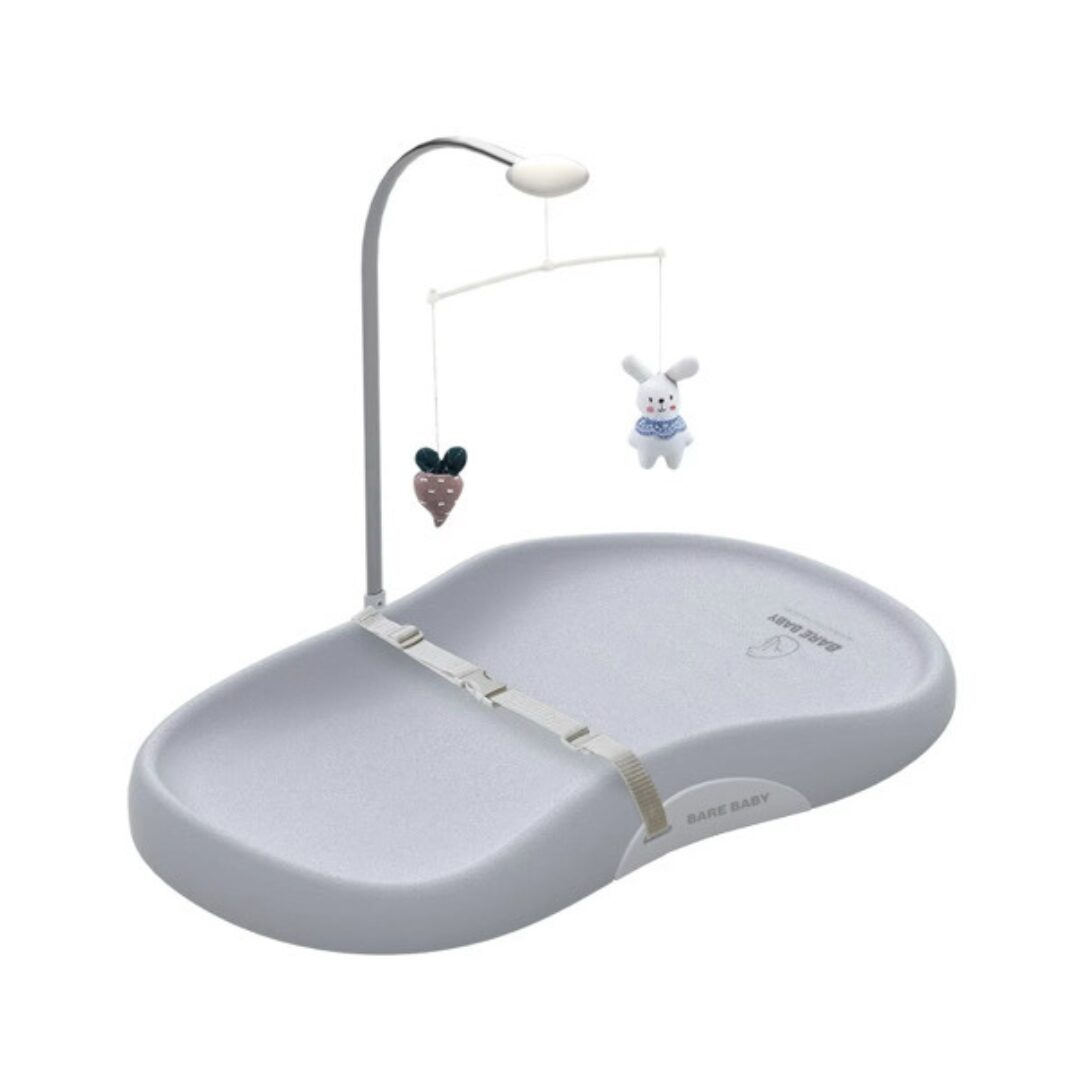 Bare Baby Premium PU Foam Changing Pad - Grey