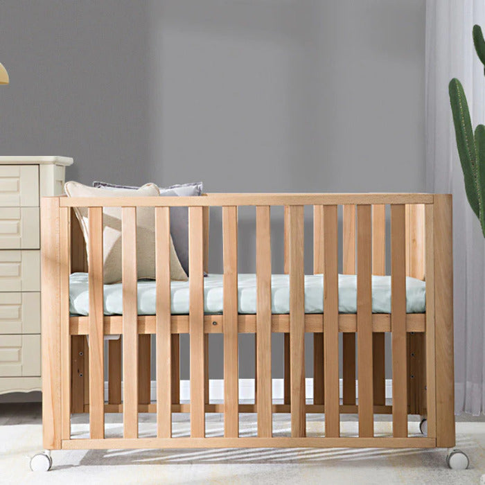 Barnmöbler Hansel Convertible Crib - Natural Wood