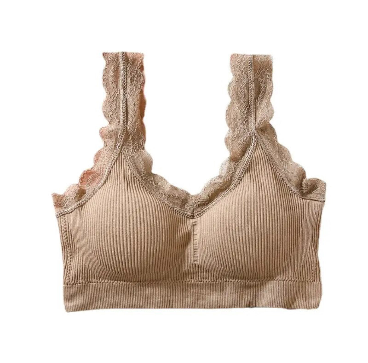 QT Hub Basic Bra - Nude (Free Size)