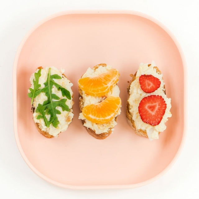 Beaba Silicone Suction Plate - Light Pink