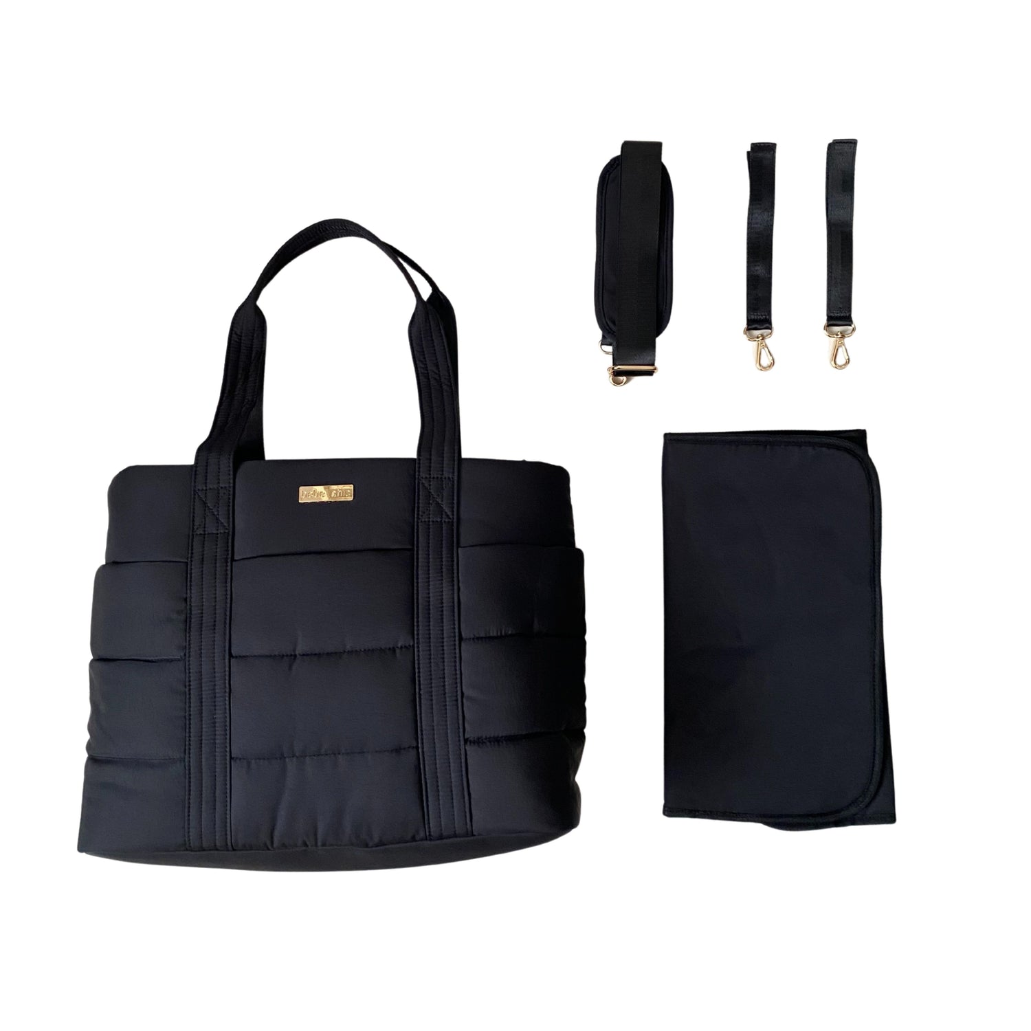 Bebe Chic Margaux Puff Tote