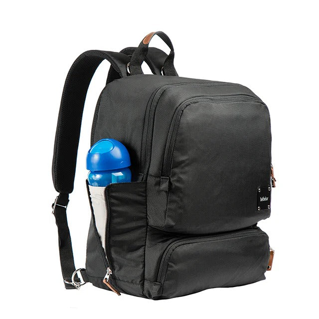 Bébéar Bennett Diaper Backpack – Jet Black (New)
