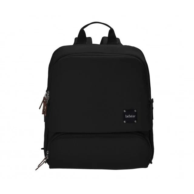 Bébéar Bennett Diaper Backpack – Jet Black (New)