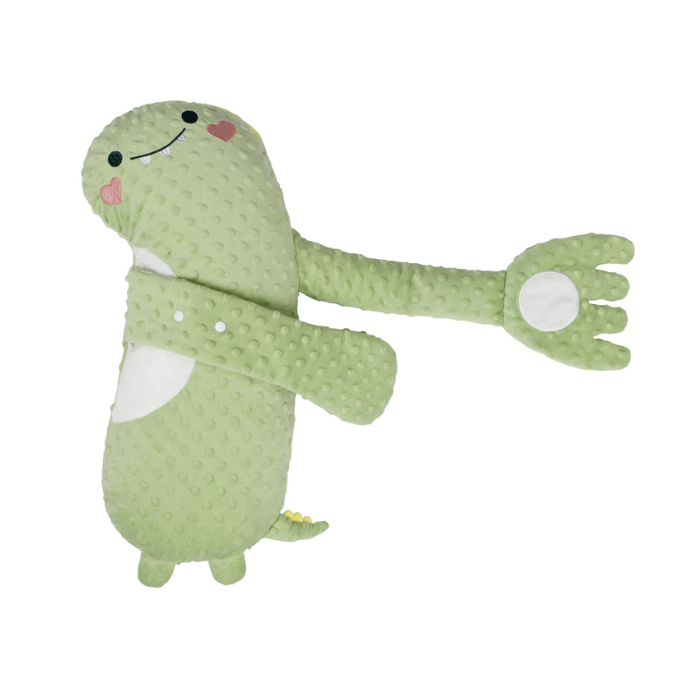 Bebear Electric Patting Comfort Pillow - Green Dino