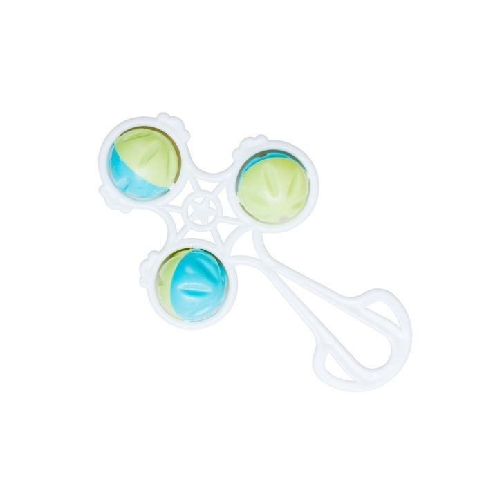 Bebeta Rattle-Flower - Blue