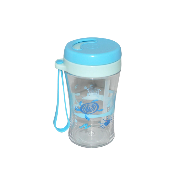 Berz UK Funny Straw Bottle - Blue