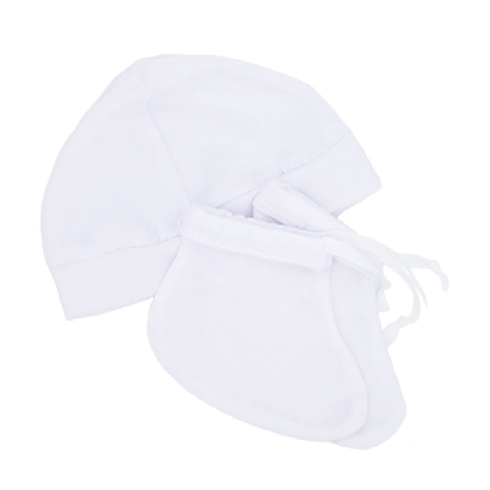 BestCare Baby Bonnet and Booties 3 Pair Set