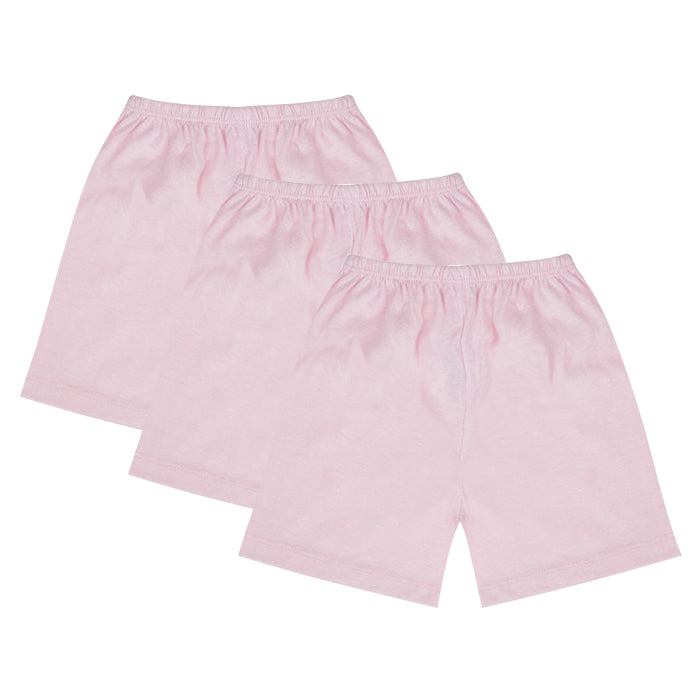 BestCare Colored Baby Shorts (3 Pieces) - Sweet Pink