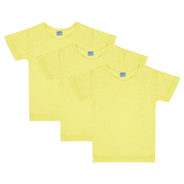 BestCare Colored Infant T-Shirt (3 Pieces) - Buttercup Yellow