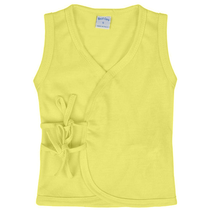 BestCare Colored Sleeveless Tie-side (3 Pieces) - Buttercup Yellow