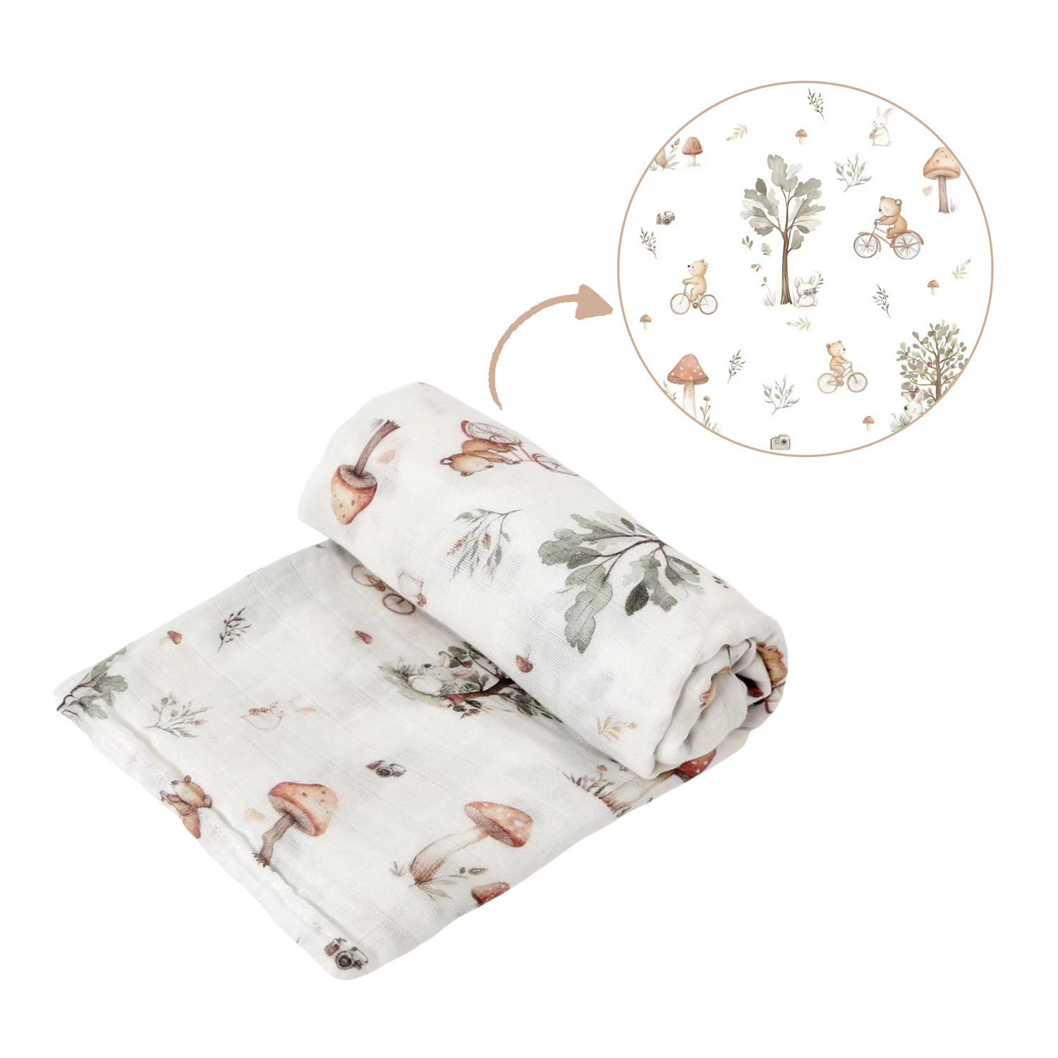 Bao Bei PH Inigo Multipurpose Muslin Cloth