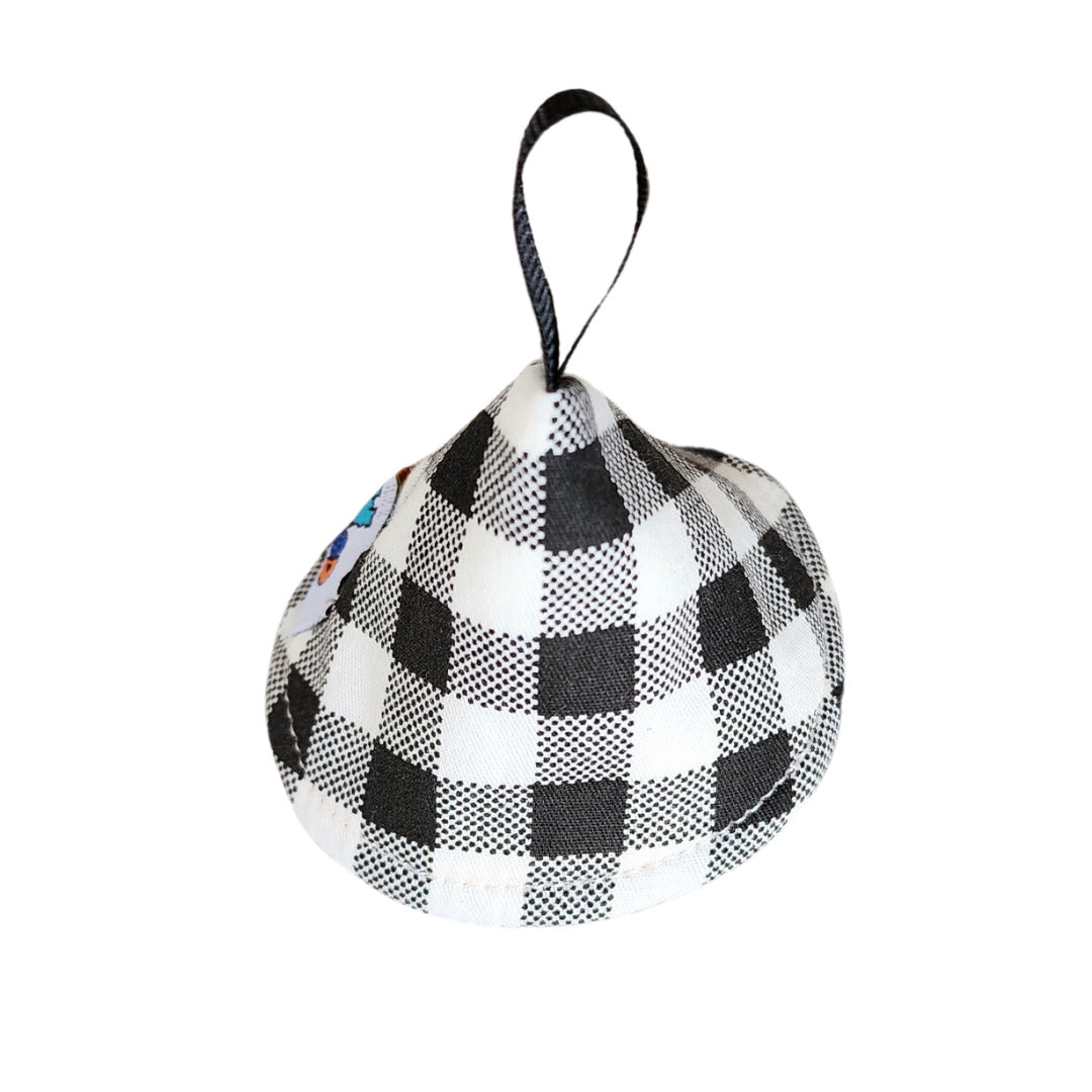 Sew Childhood Peepee Teepee - Black Gingham