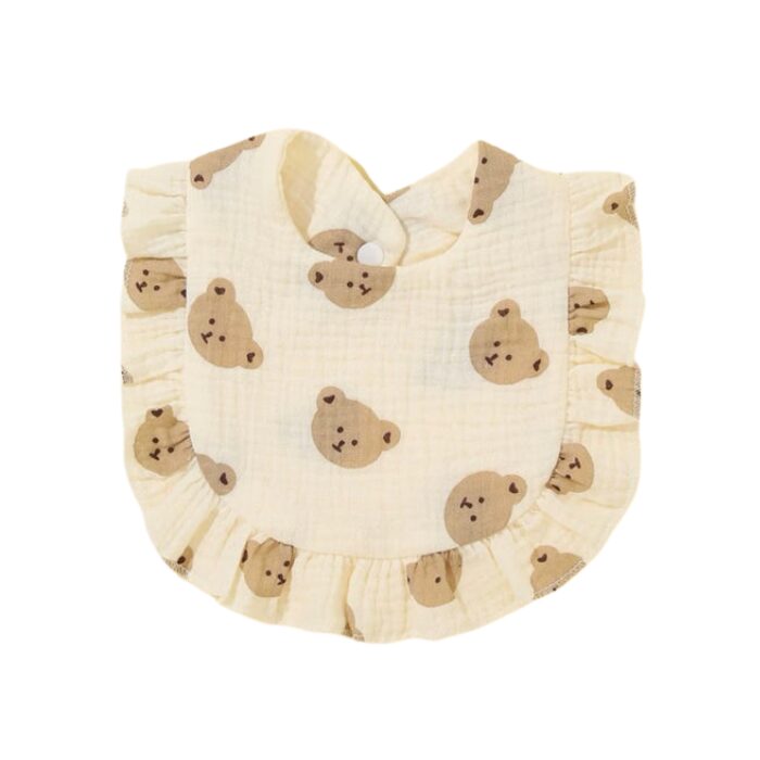 Blooming Wisdom Bea Bib - Bear