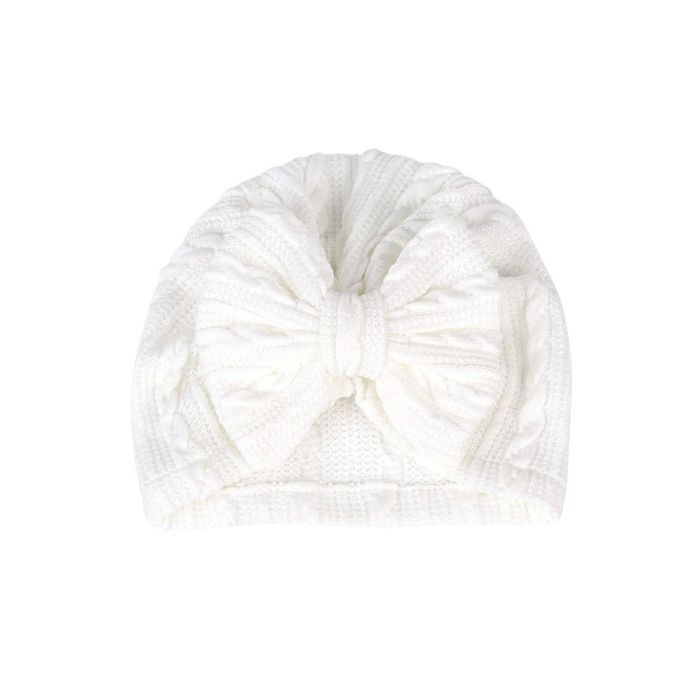 Blooming Wisdom Classy Turban - White