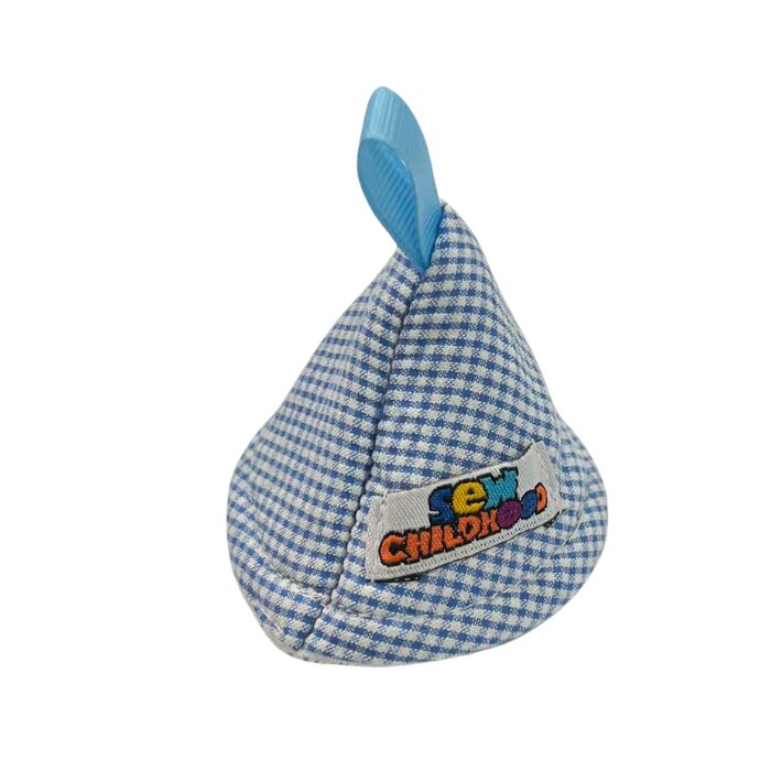 Sew Childhood Peepee Teepee - Blue Seersucker