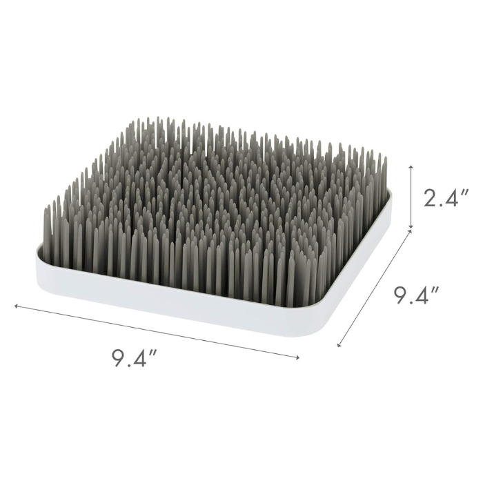 Boon Grass Counter Top Drying Rack - Gray and White