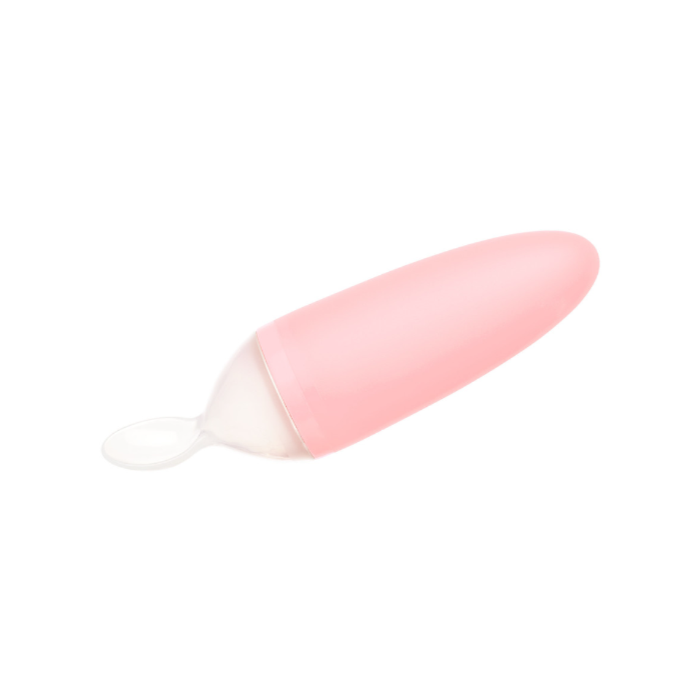 Boon Squirt Baby Food Dispensing Spoon - Light Pink