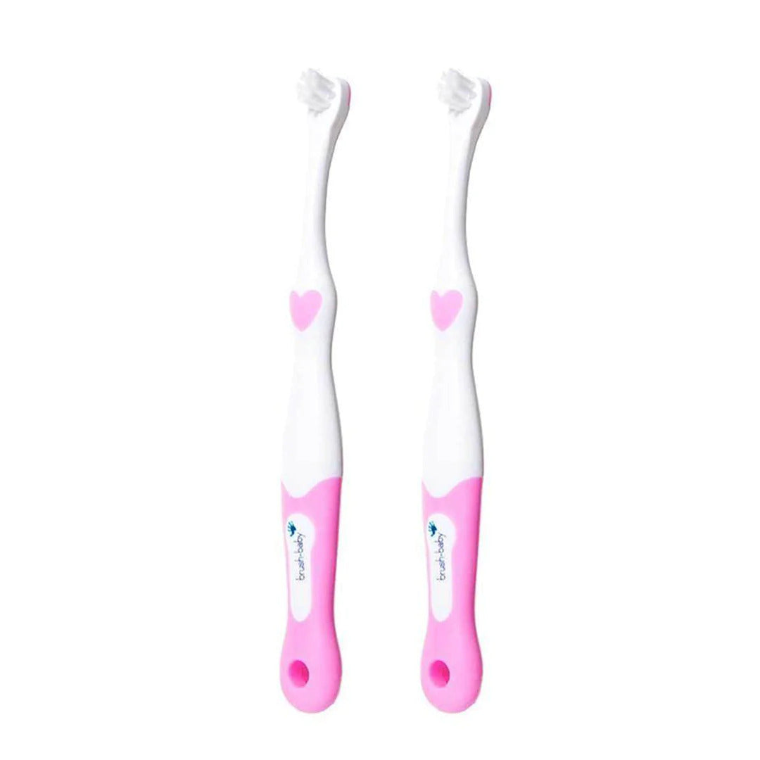 Brush-Baby FirstBrush (Double Pack) - Pink