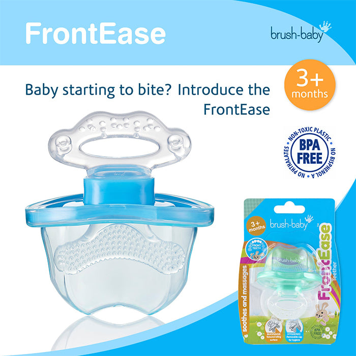Brush-Baby Front Ease Teether - Pink