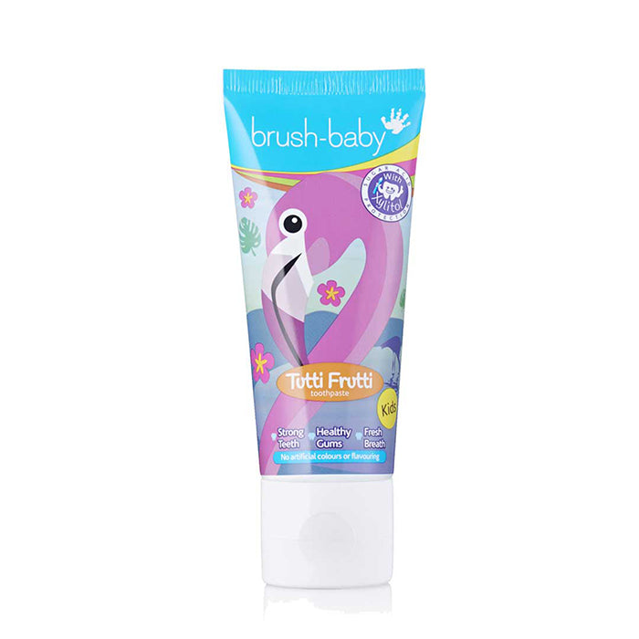 Brush-Baby Kids Tutti Fruiti Toothpaste 50ml - Flamingo