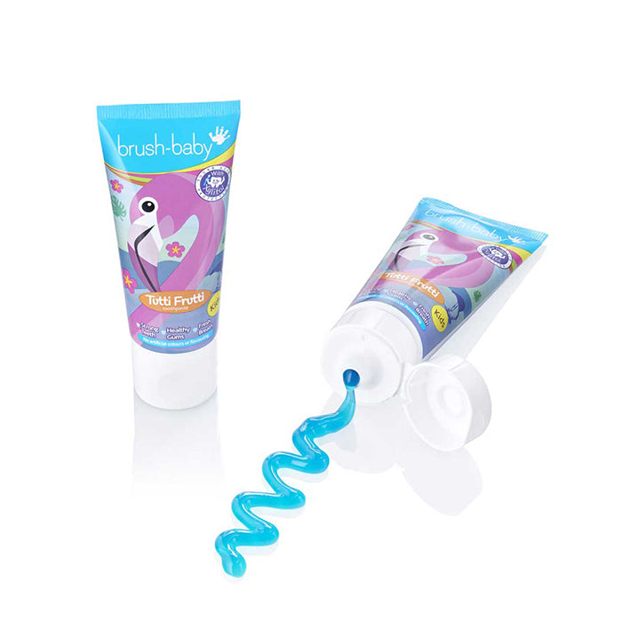 Brush-Baby Kids Tutti Fruiti Toothpaste 50ml - Flamingo