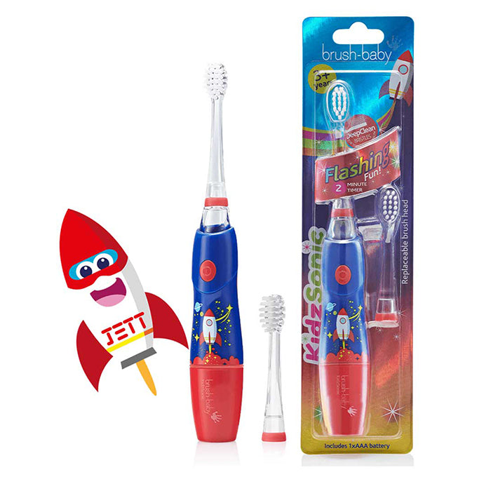 Brush-Baby KidzSonic Electric Toothbrush - Rocket