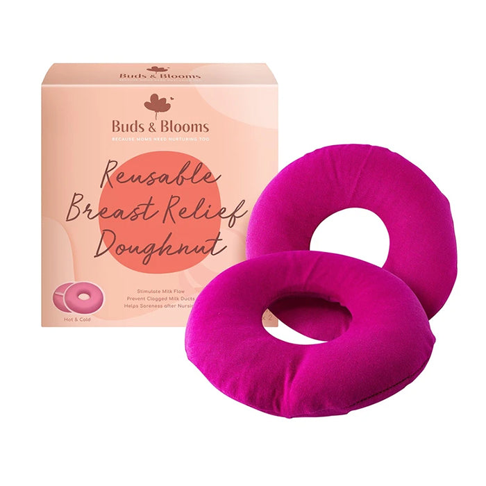 Buds and Bloom Reusable Breast Relief Doughnut (2 pieces per pack)