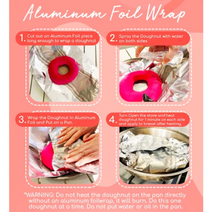 Buds and Bloom Reusable Breast Relief Doughnut (2 pieces per pack)