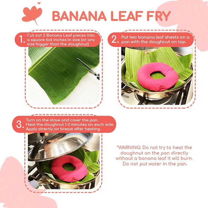Buds and Bloom Reusable Breast Relief Doughnut (2 pieces per pack)