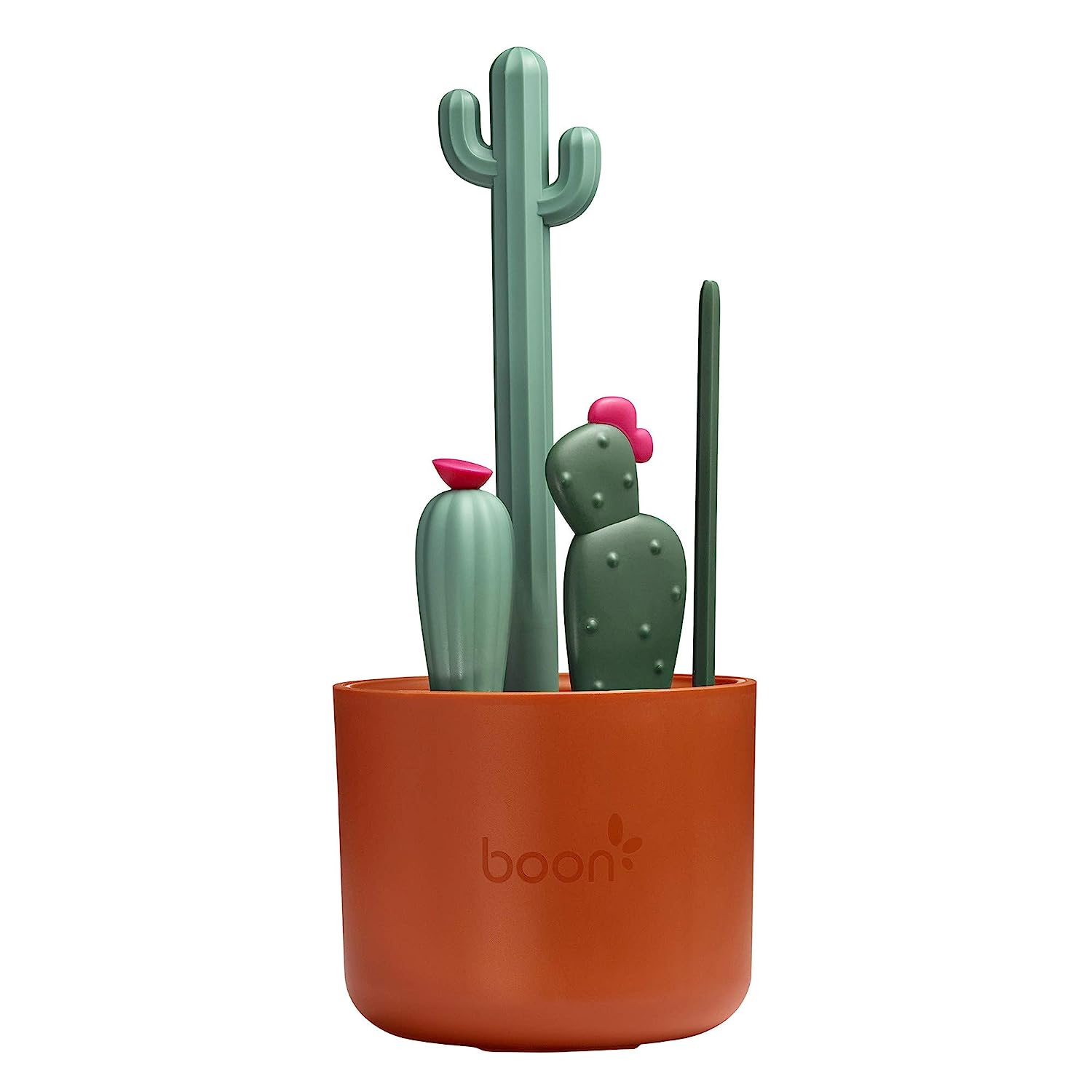Boon Cacti Bottle Cleaning System - Terracotta