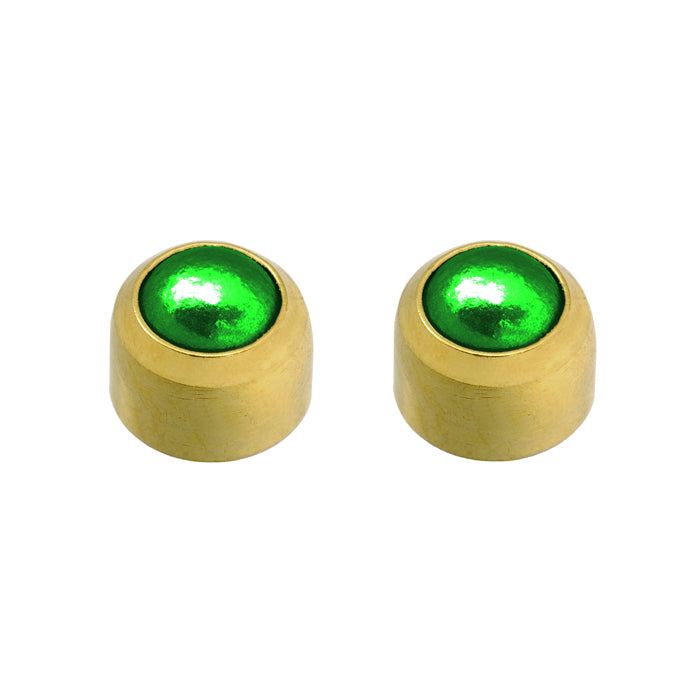 Caflon Cabochon Green Jade