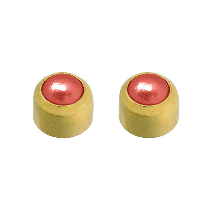 Caflon Cabochon Pink Coral