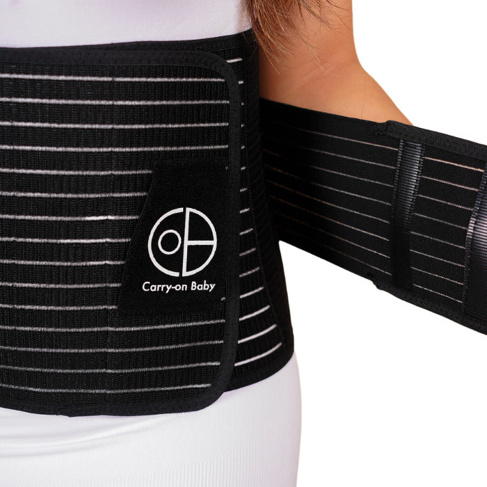 Carry-on Baby Postpartum Tummy Control Belly Wrap Black